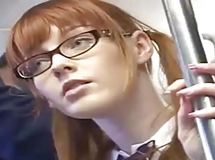 Teen marie mccray sucks cock in a bus