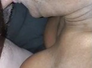 SHEMALE friend sucking cock