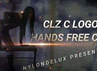 nyondelux calzedonia C logo pantyhose nipple play handsfree cum