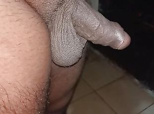 Straight Guy Jerks THICK Cock and Cums Big