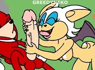 Knuckles x Rouge (Parody)