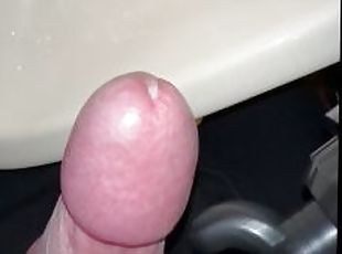 publik, amatör, cumshot, gigantisk-kuk, avrunkning, massage, pov, sprut, toalett, maskiner