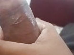 A big black penis cumming