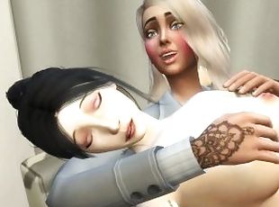 Heavily Tattooed Girls Have Lesbian Sex - Sexual Hot Animations
