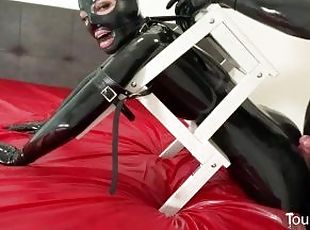 bdsm, par, slave, fetisj, latex, kveling, bondage, spanking, gummi