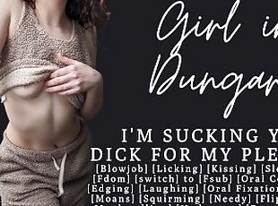 ASMR  I'm sucking your dick now, you better not distract me  Audio Porn  Blowjob  Fdom to Fsub