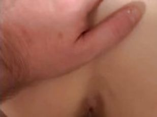 Tiny petite pregnant hotwife gets fucked hard from behind - loud hard fuck