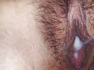 vāverīte, tante, sperma, drātēšanās, ciešs, closeup, aptuvens