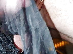 Finaly i cum Messy cum in thoes nylons
