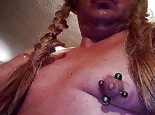 CAROLASMIT - FINAL RESULT - PIGTAILS SISSY EXTREME - PIERCED