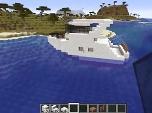 How to build a YACHT in Minecraft (Easy Builds)