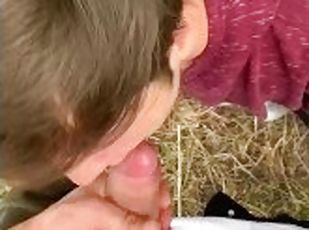 Farmland fucking a boy in the mouth and cum in his mouth