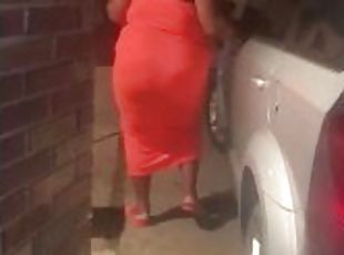 ???? Bbw Dancing On Car????