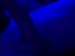 Blue light smoke-sturbation