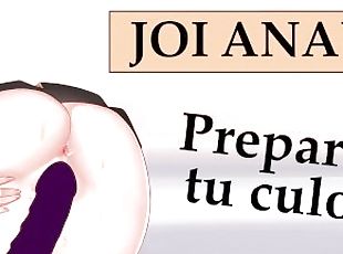 JOI anal challengue en español. Orgasmos incluidos.