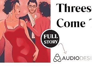 Spontaneous Threesome  Erotic Audio Story  In Public  ASMR Audio Porn for Women