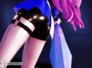 KDA Ahri - Popstar & Sex [MMD R-18]