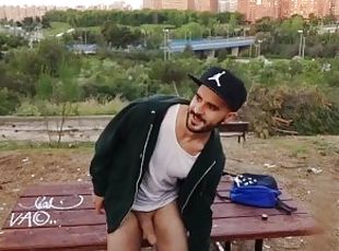 masturbation, en-plein-air, public, amateur, gay, branlette, secousses, européenne, euro, solo