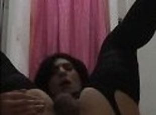 travesti, anal, kadın-iç-çamaşırı, sevimli, yapay-erkeklik-organı