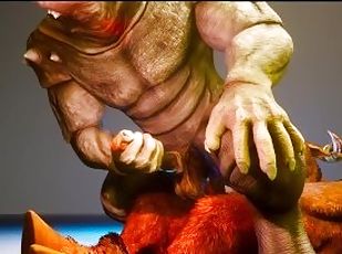 Monster Cock x Monster Ass 3D