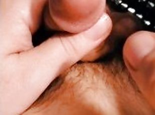 Enby Kitten up-close CBT and pathetic ruined orgasm