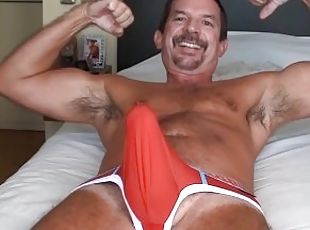 papa, amateur, mature, gay, fétiche, solo, pappounet, sous-vêtements