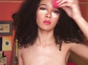 LIGHTSKIN TIKTOK CAMGIRL NAKED MAKEUP VLOG NEW