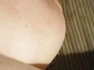 Husband films Fwb dildo my bbw pussy