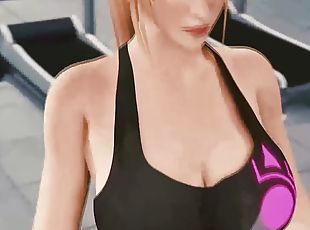 Samus Aran Working Out (Clothed Version)