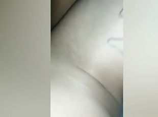 Sitting on my dick