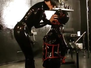 schwer, deutsch, sadomasochismus, sklavin, fetisch, latex, domina