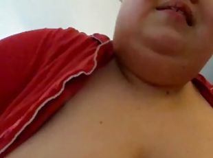 Submissive BBW Cums on Cock POV