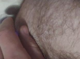 Get hard with anal play and cum