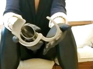 (Preview)E02. Slave training: foot licking JOI before locking up