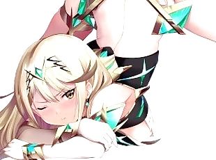 Hentai JOI - Mythra (Xenoblade Chronicles 2) is a Buttslut! (Facesitting, Breathplay, Anal Creampie)