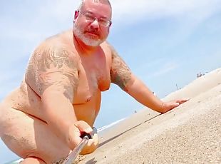 Gordo, Velho, Na rua, Público, Amador, Tiro ao alvo, Gay, Bbw, Praia, Mais velho