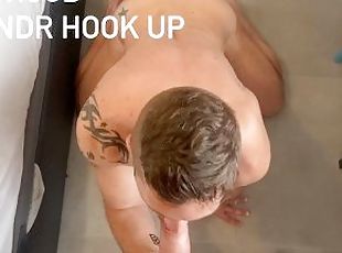 Grindr Hook Up with hot Italian guy Blowjob Big dick, Big balls, Thick cum