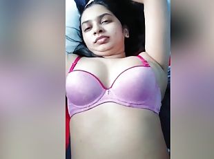 Today Exclusive- Super Hot Nri Wife Boob Visible Part 2