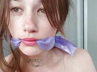 Crazy Nasty Chick At Home With Her Toys - self-stimulation