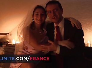 First night with the busty bride - French