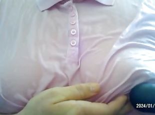 Titty massage through wet polo (fan request)