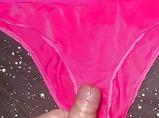 Pink Panties &amp; Cum