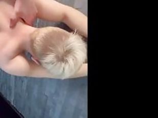 Blond twink gets cum in ass