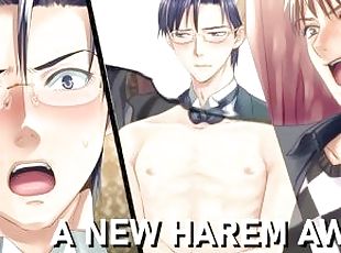 A harem story with butlers?!  Hadaka Shitsuji 01