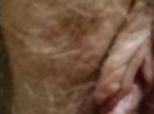 Super close up hairy clit pissing in you sub male bitch face hahaha!