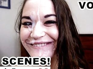 Facials Forever Compilation XX Facials from Top Web Models Over 1 Hour - Volume 18
