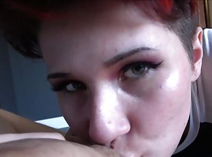 No More Rules - homemade oral porn with redhead slut giving head