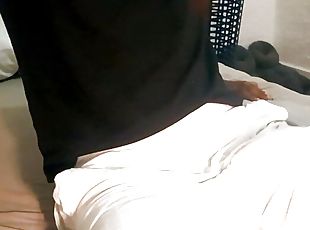 hot colombian guy so horny until cum over his face