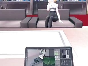 Office Dilemma (Giantess Growth Animation)