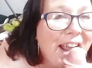 BBW Cum Facial Compilation